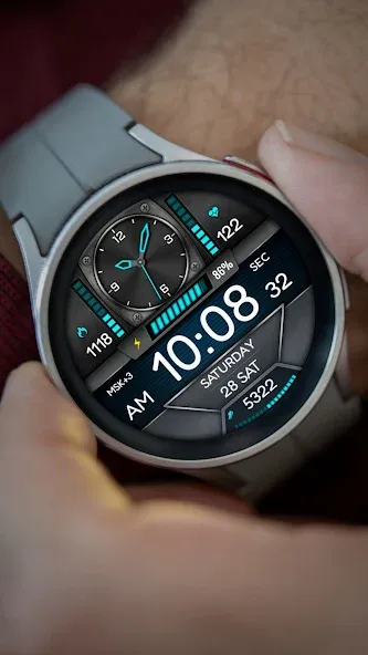 Sport KSOL URX100 Watch face screenshot 7