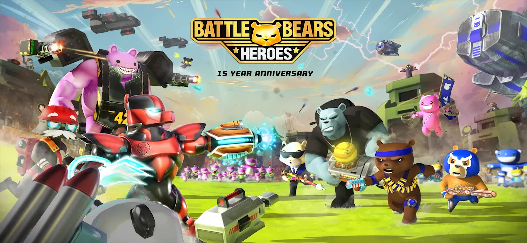 BATTLE BEARS HEROES Mini MOBA screenshot 8