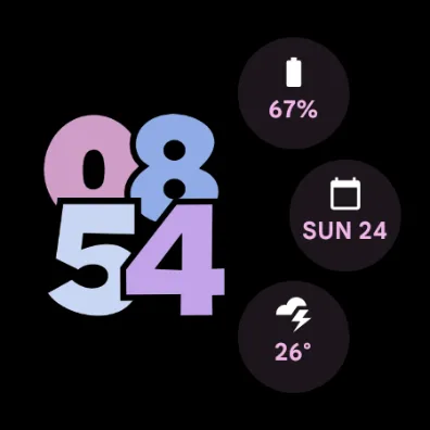 Pixel Watch 2 Face III screenshot 8