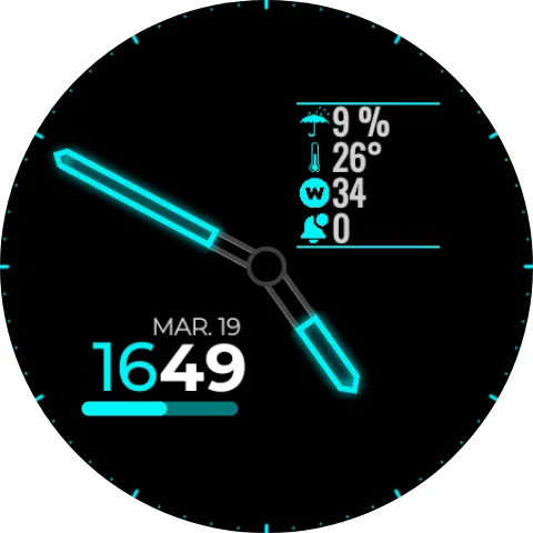 H.eadhunter / WearOS watchface screenshot 8
