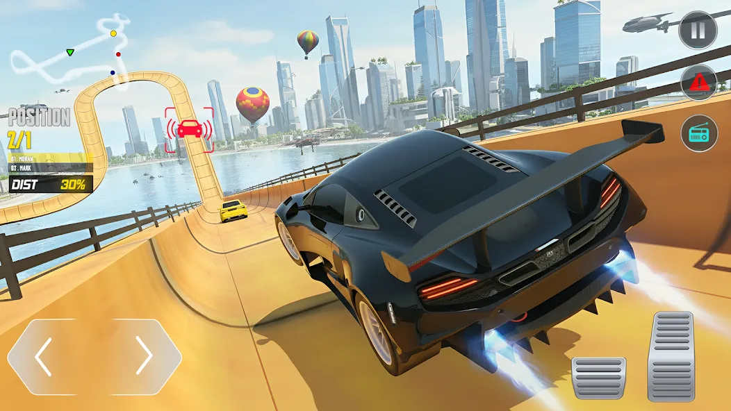 Ramp Car Stunt: Car Games screenshot 2