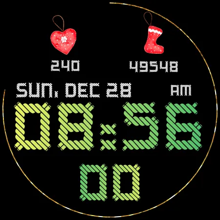 Yarn Digital Watch Face screenshot 13
