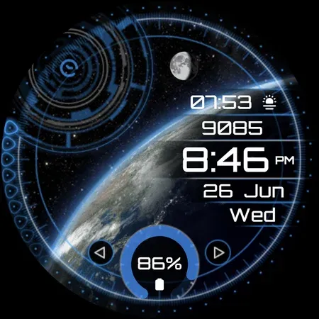 Sol 3 - animated watch face screenshot 9
