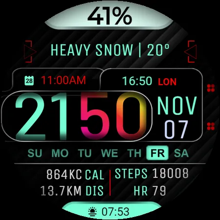 Watch Face WF162 screenshot 4