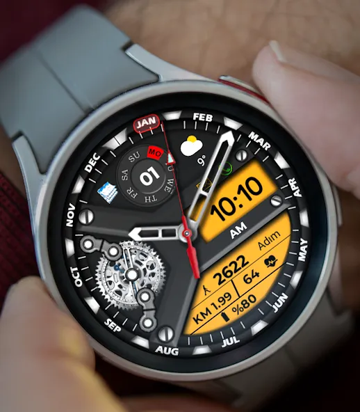 Animated FS W250 Watchface screenshot 3
