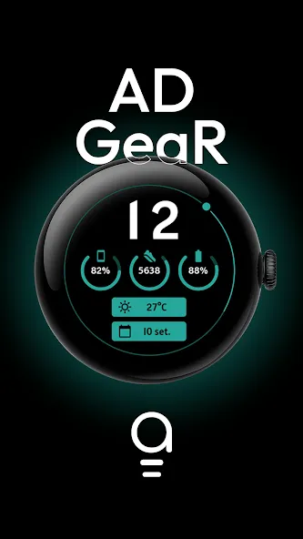 AD GeaR - Watch Face screenshot 1