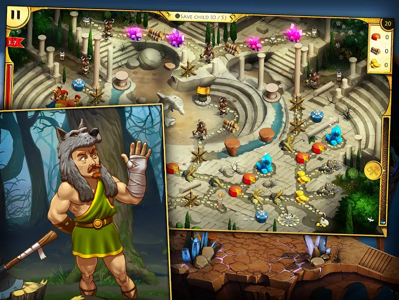 12 Labours of Hercules V (Plat screenshot 2