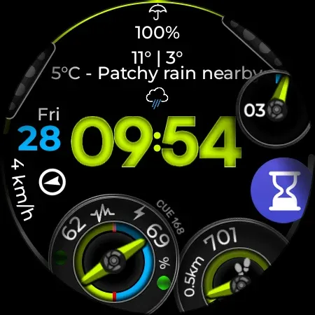 Watch Face CUE168 screenshot 10