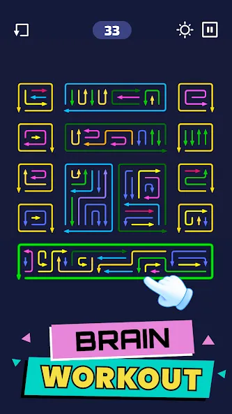 Redirect It! - Logikrätsel screenshot 5
