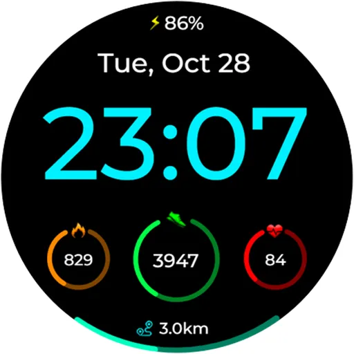WAXYZ Digital Watch Face screenshot 11