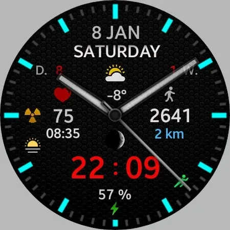 WIN Classic Army MOD WatchFace screenshot 32