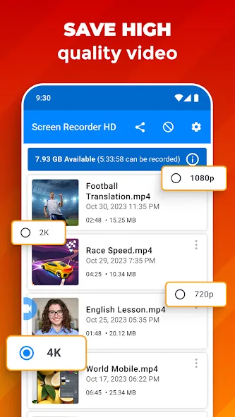 Screen Recorder: Facecam Audio screenshot 6