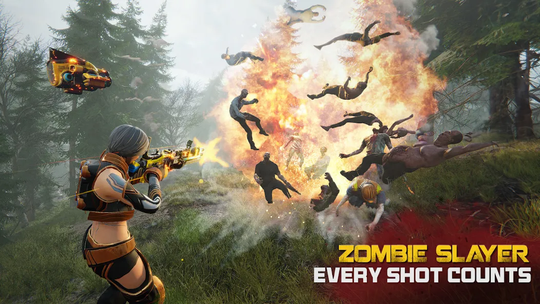 Zombie Hunt: 3D Shooting Games screenshot 4