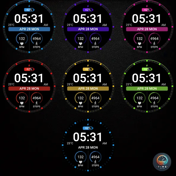 Numeric Format Watch Face screenshot 3