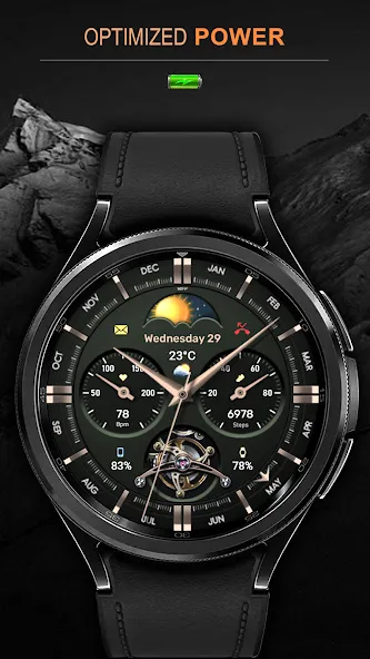 WFP 334 Business watch face screenshot 6