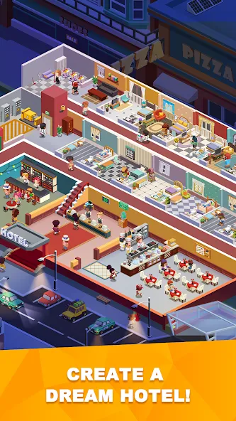 Sim Hotel Tycoon: Tycoon Games screenshot 11