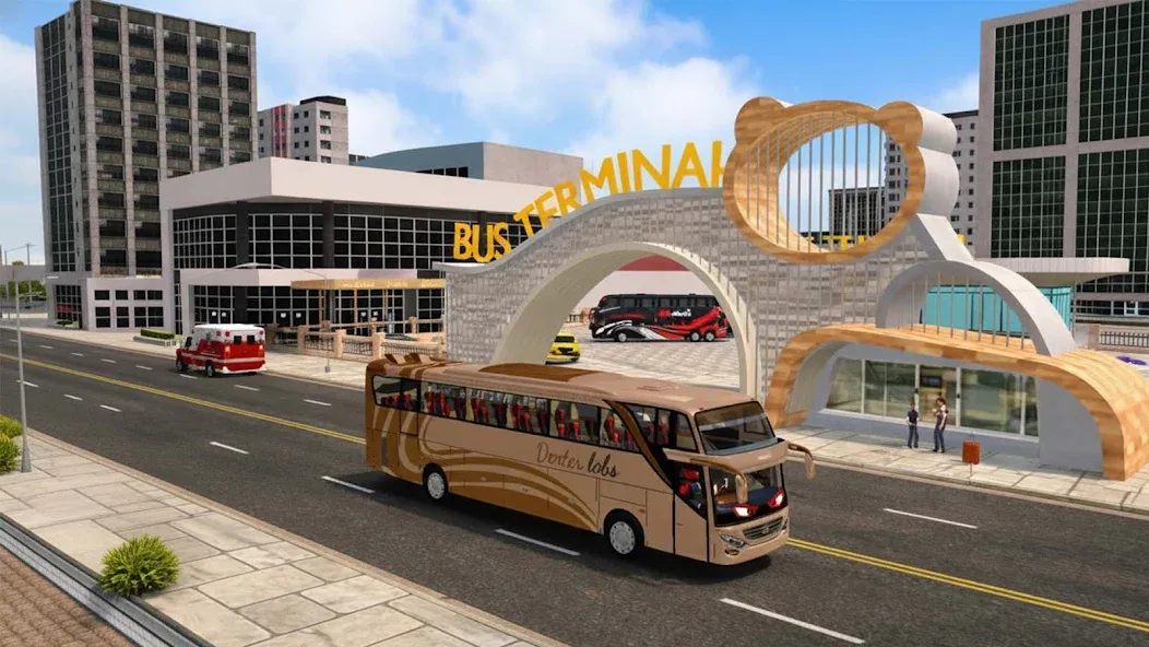 Bus Driving Simulator 3D Games screenshot 6