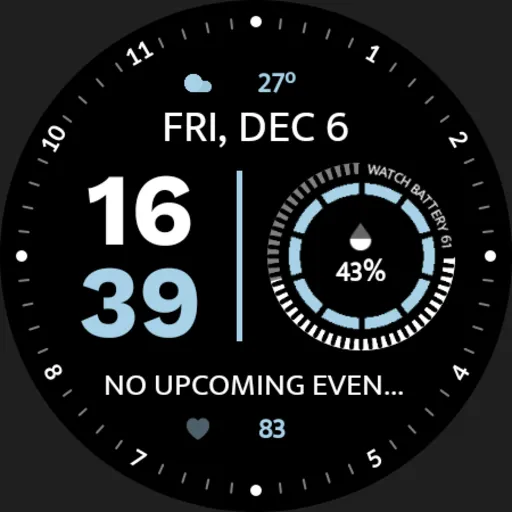 EXD122: Digital Watch Face screenshot 30