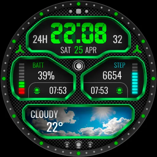 PT45 Hybrid Watch Face screenshot 30