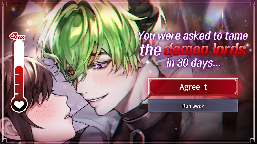 Kiss in Hell: Romance Otome screenshot 1