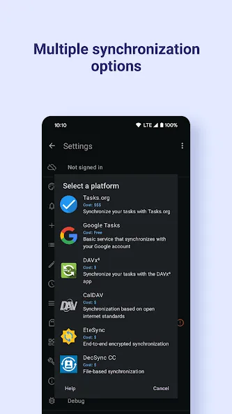 Tasks.org: Aufgabenlisten screenshot 5