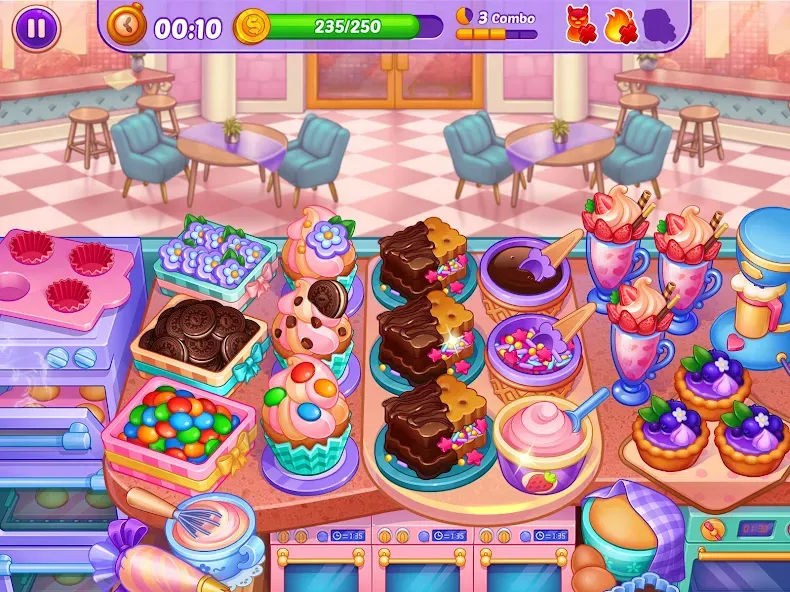 Cooking Crush - 玩烹饪游戏和时间管理游戏 screenshot 11