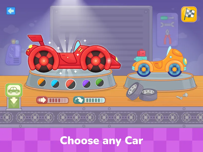 Kids car games for toddlers 1+ screenshot 8