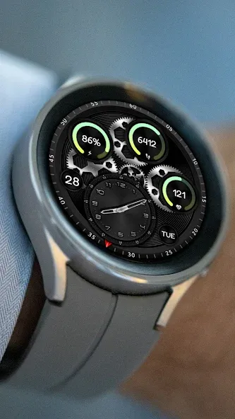 RUGAN Rotary URX82 Watch face screenshot 7