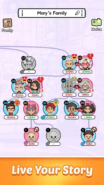 Family Go! - Lifetime Sim game screenshot 2