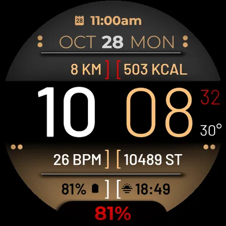 Watch Face WF102 screenshot 9