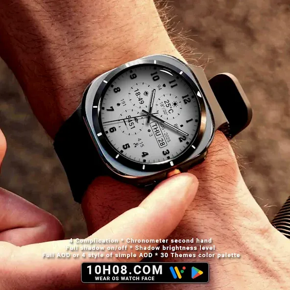 Watch face 10h08.com #67 screenshot 3