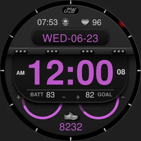 PW36 3D Digital Glow Watch screenshot 26