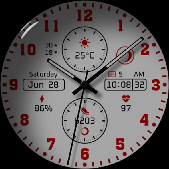 Watch face CNW-34 screenshot 30