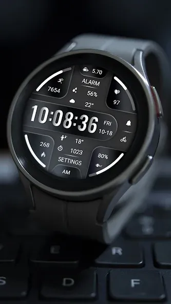 ZKin Watch Symmetrical Gray screenshot 6