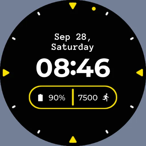 MPW02 Digital Watch Face screenshot 2