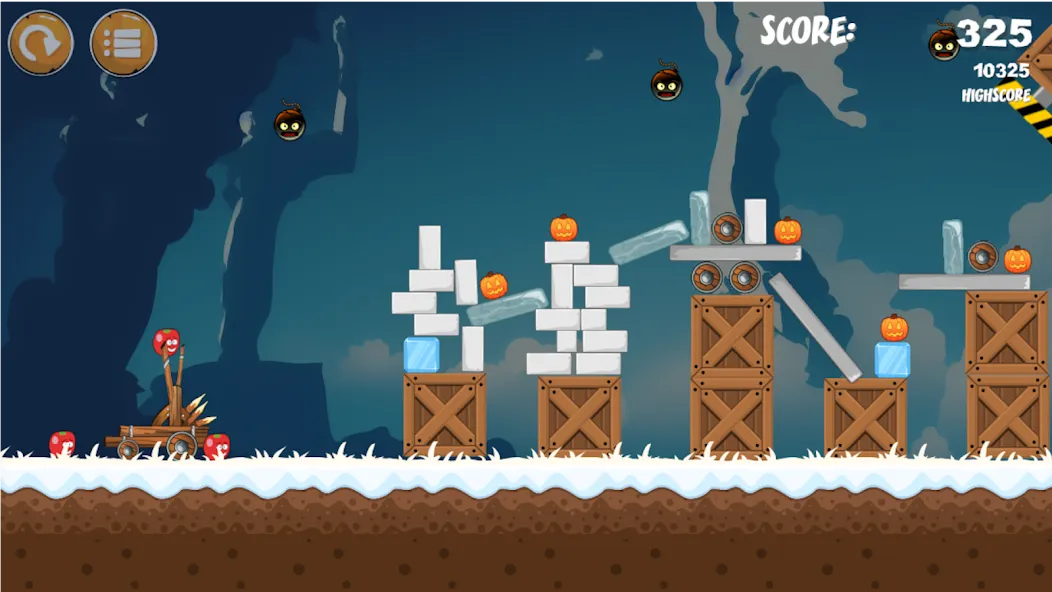 Pumpkins knock down screenshot 2