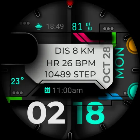 Watch Face H9 screenshot 9