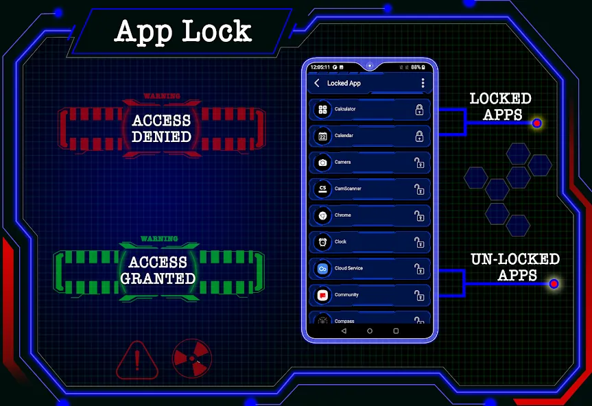 Strip Hi-tech Launcher 2025 screenshot 6