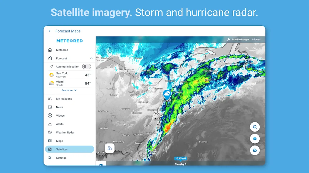 Weather Radar - Meteored News screenshot 14