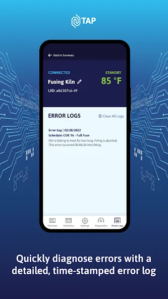 TAP Kiln Control Mobile screenshot 7