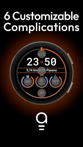AD OrbiT - Watch Face screenshot 2