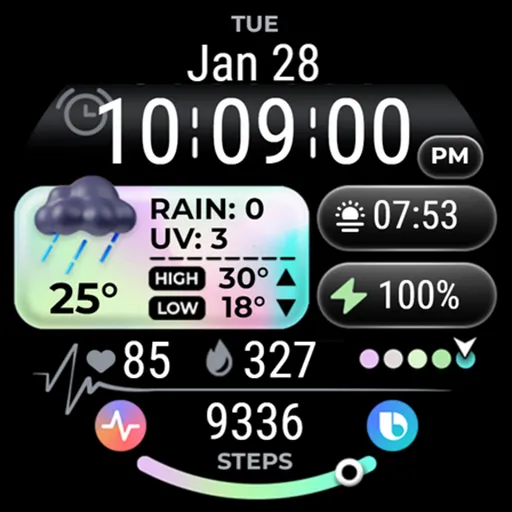 Weather Watch Face - OMG 101 screenshot 32