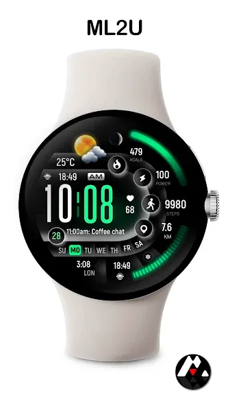 ML2U 281 Watch Face screenshot 3