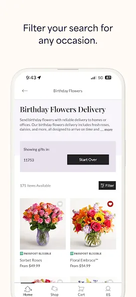 1800Flowers: Flowers & Gifts screenshot 6