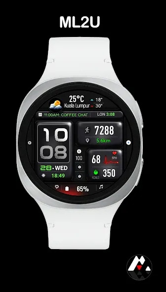 ML2U 382 Tactix Watch Face screenshot 3