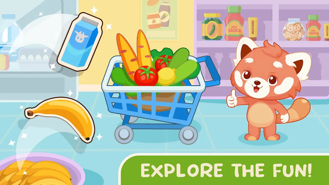 Supermarket Game for Kids 2-5. screenshot 1