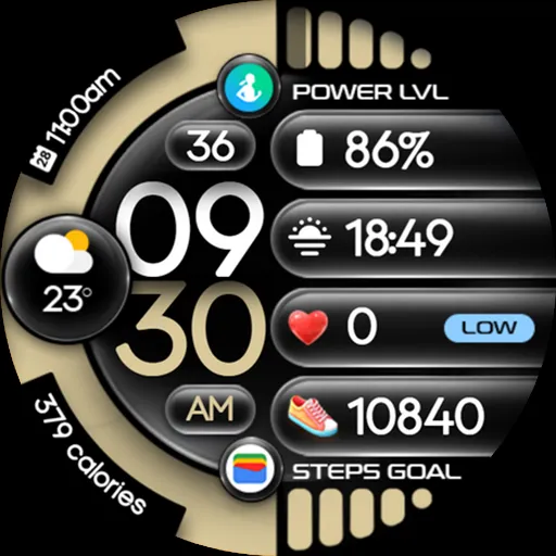 OMG 230 - Digital Watch Face screenshot 29