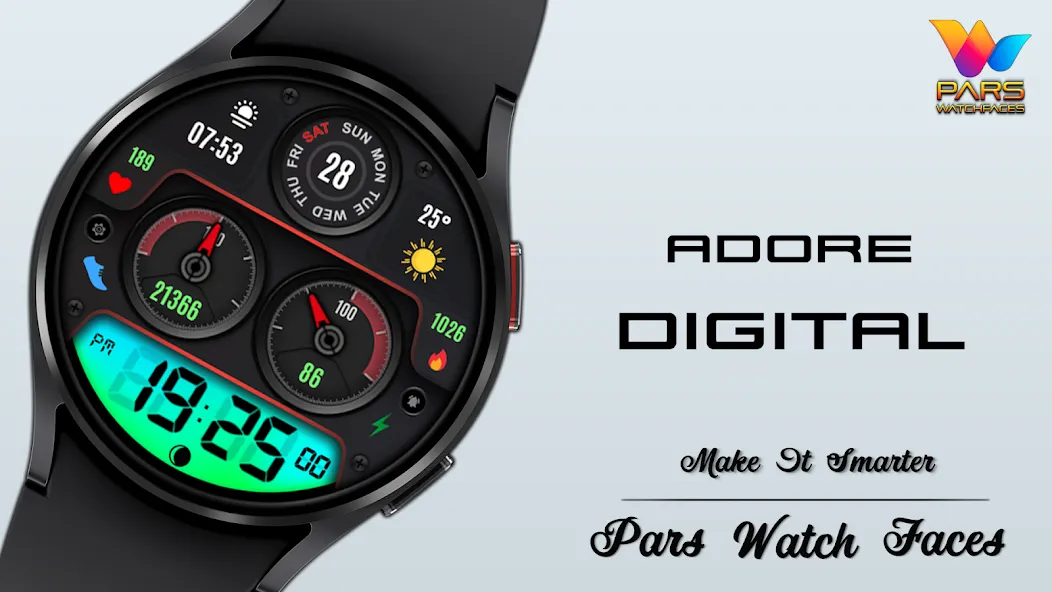 Adore Digital Watch Face screenshot 6
