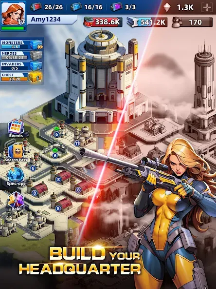 Superhero & Puzzles Match3 RPG screenshot 9