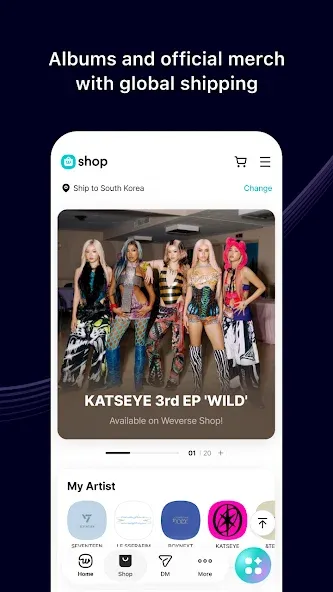 Weverse: Connect with Artists screenshot 8